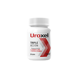 Uroxel - Cápsulas naturales triple acción para la próstata